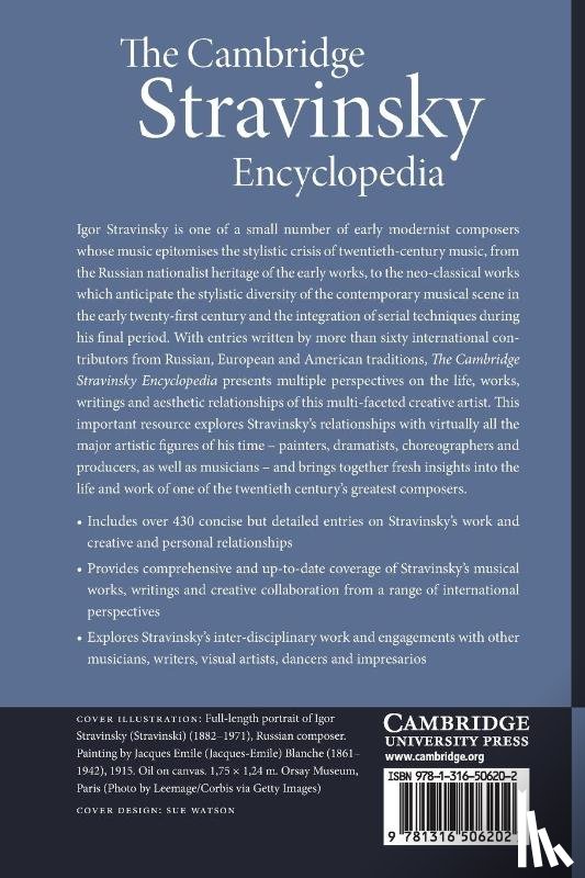  - The Cambridge Stravinsky Encyclopedia