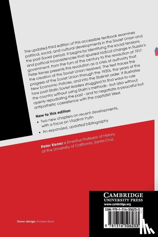 Kenez, Peter (University of California - A History of the Soviet Union from the Beginning to Its Legacy