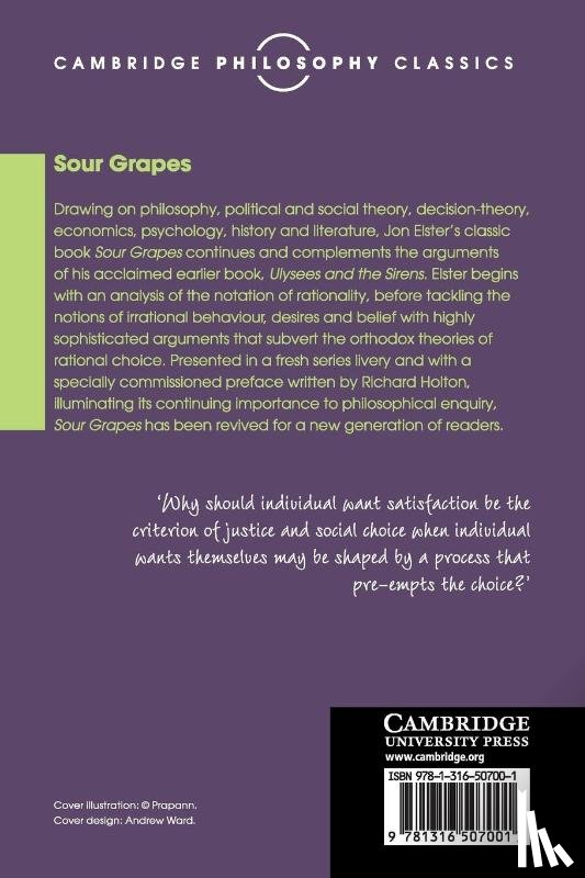 Elster, Jon - Sour Grapes