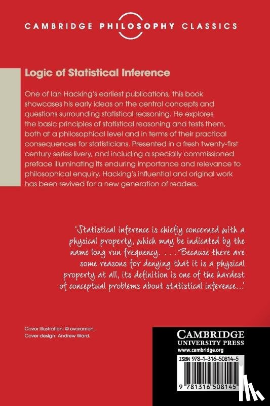 Hacking, Ian - Logic of Statistical Inference