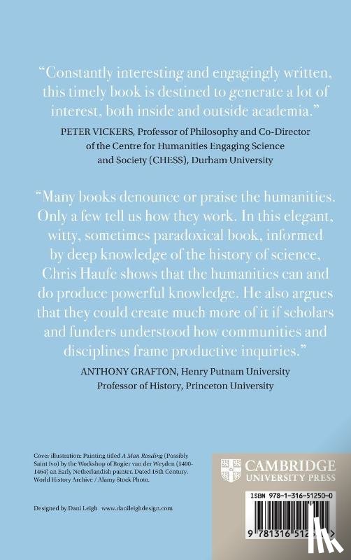 Haufe, Chris (Case Western Reserve University - Do the Humanities Create Knowledge?