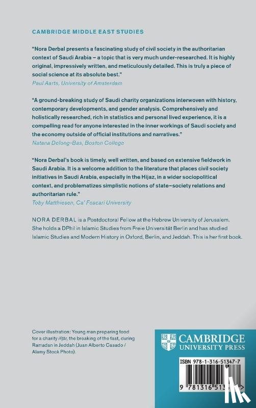 Derbal, Nora - Charity in Saudi Arabia