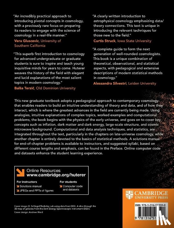 Huterer, Dragan (University of Michigan - A Course in Cosmology