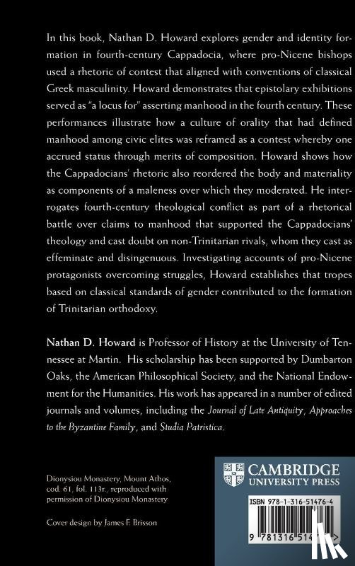 Howard, Nathan D. - Christianity and the Contest for Manhood in Late Antiquity