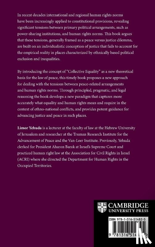 Yehuda, Limor (Hebrew University of Jerusalem) - Collective Equality