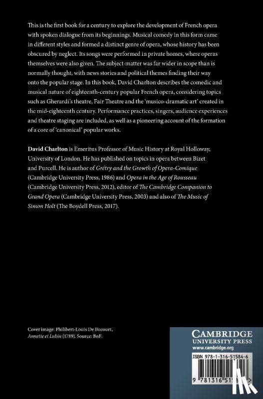 Charlton, David - Popular Opera in Eighteenth-Century France