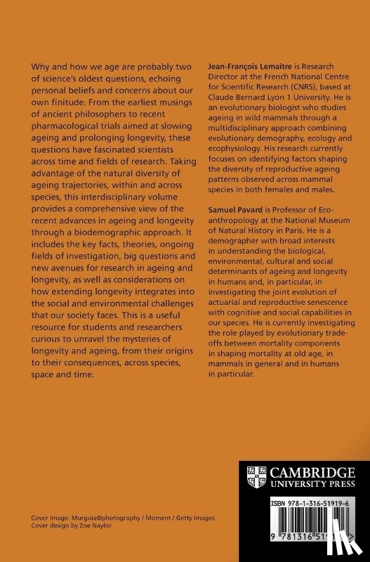  - The Biodemography of Ageing and Longevity