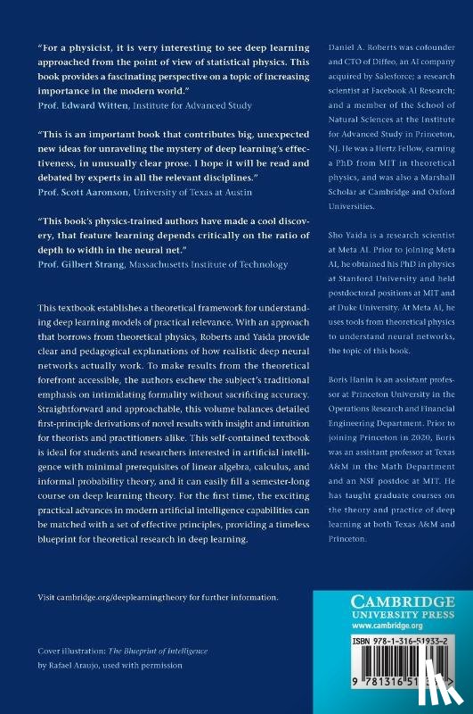 Roberts, Daniel A. (Massachusetts Institute of Technology), Yaida, Sho - The Principles of Deep Learning Theory