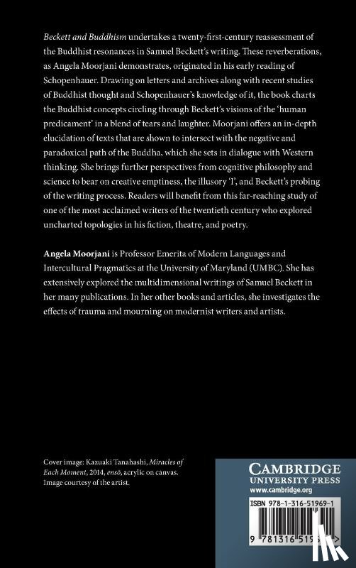 Moorjani, Angela (University of Maryland - Beckett and Buddhism