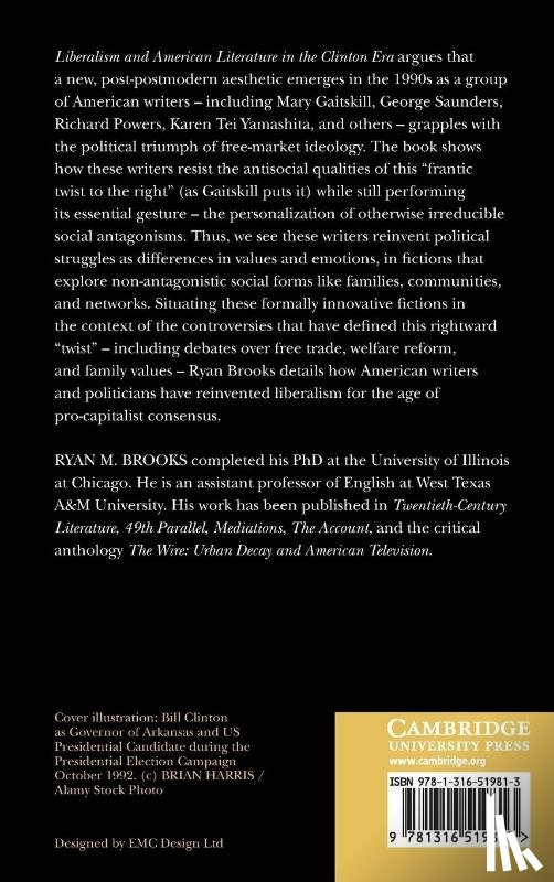 Brooks, Ryan M. - Liberalism and American Literature in the Clinton Era