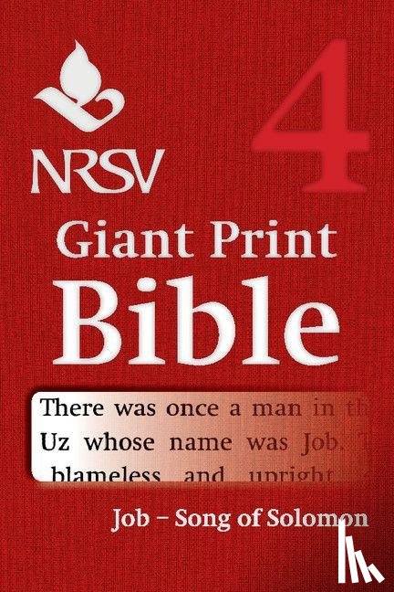 Bible - NRSV Giant Print Bible: Volume 4, Job – Song of Songs