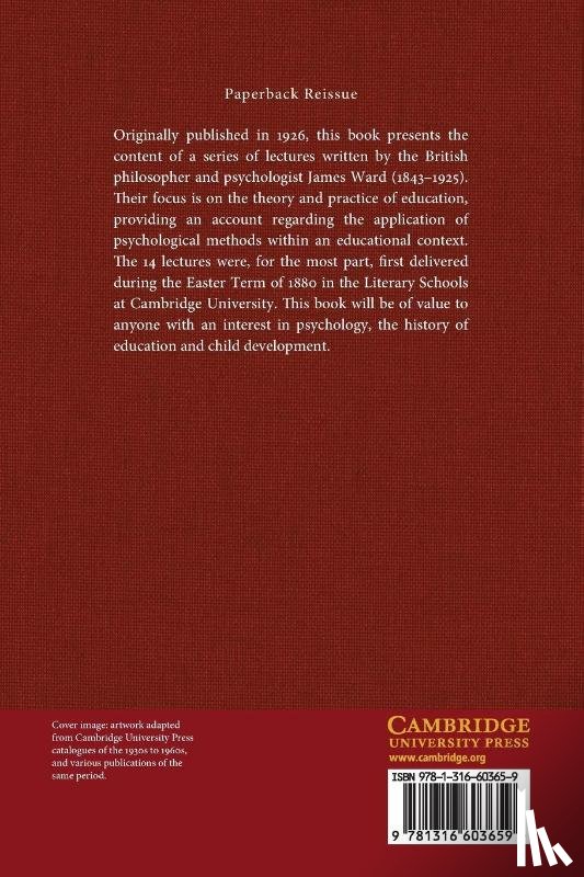 Ward, James - Psychology Applied to Education