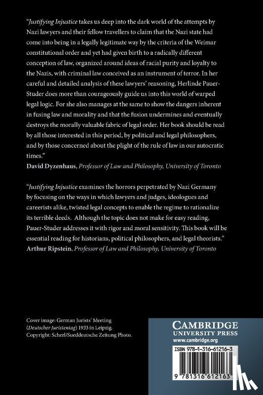 Pauer-Studer, Herlinde - Justifying Injustice