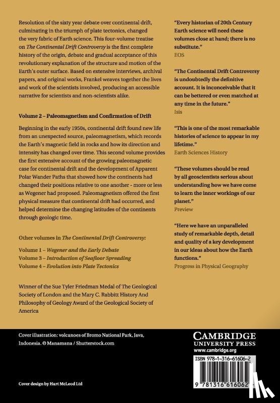 Frankel, Henry R. (University of Missouri - The Continental Drift Controversy: Volume 2, Paleomagnetism and Confirmation of Drift