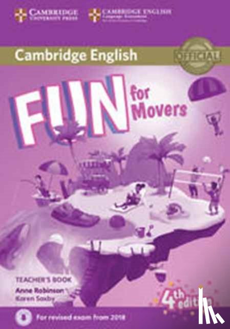 Robinson, Anne, Saxby, Karen - FUN FOR MOVERS TEACHERS BK W/D