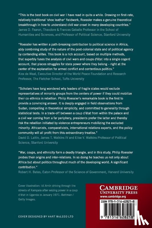 Roessler, Philip (College of William and Mary - Ethnic Politics and State Power in Africa