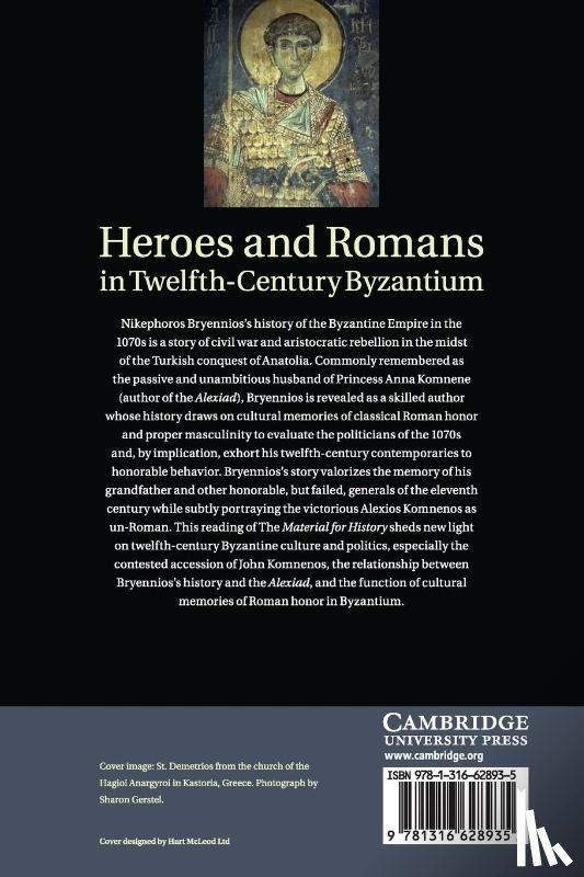 Neville, Leonora (John W. and Jeanne M. Rowe Professor of Byzantine History - Heroes and Romans in Twelfth-Century Byzantium