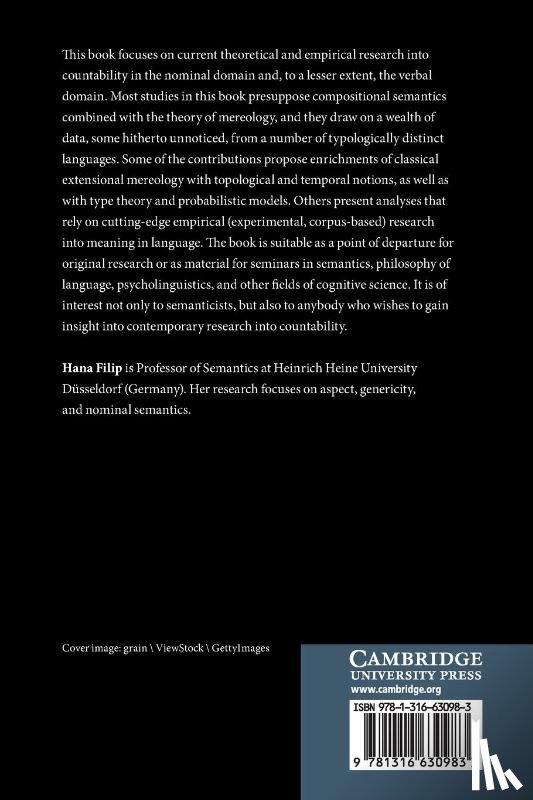  - Countability in Natural Language