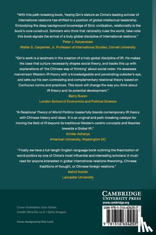 Qin, Yaqing - A Relational Theory of World Politics