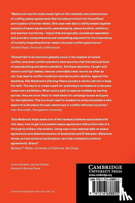 Matanock, Aila M. (University of California - Electing Peace