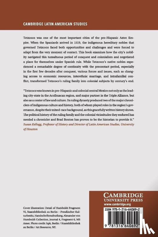 Benton, Bradley (North Dakota State University) - The Lords of Tetzcoco