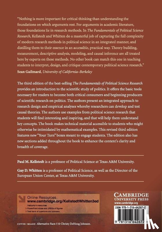 Kellstedt, Paul M. (Texas A & M University), Whitten, Guy D. (Texas A & M University) - The Fundamentals of Political Science Research