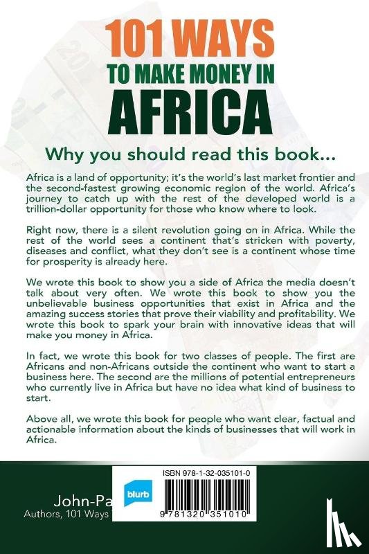 Iwuoha, John-Paul - 101 Ways to Make Money in Africa