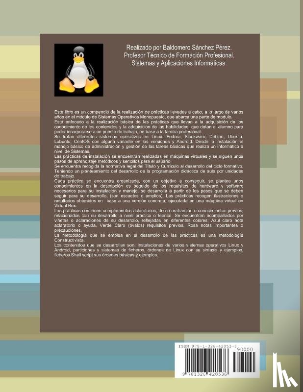 Sanchez Perez, Baldomero - Cuaderno Practico De Linux. Sistemas Operativos Monopuesto