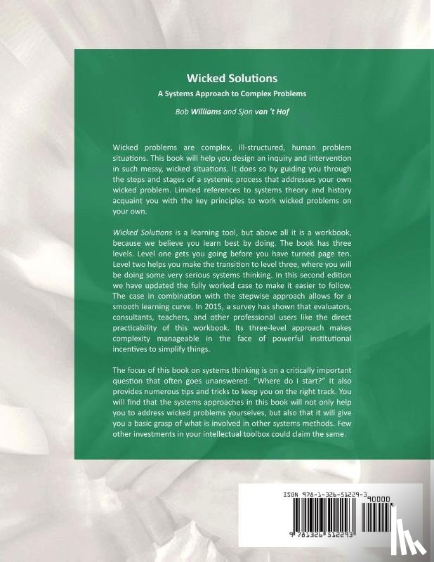 Williams, Bob, van 't Hof, Sjon - Wicked Solutions : A Systems Approach to Complex Problems