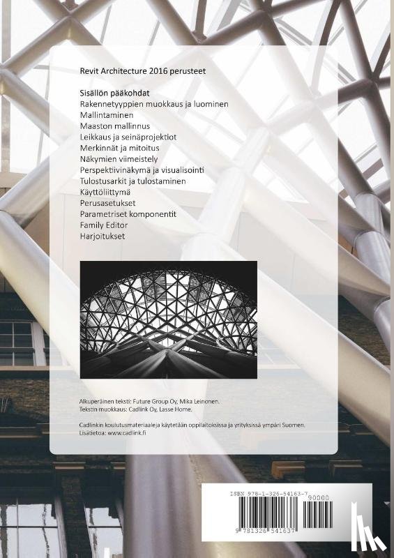 Home, Lasse - Revit Architecture 2016 -Perusteet
