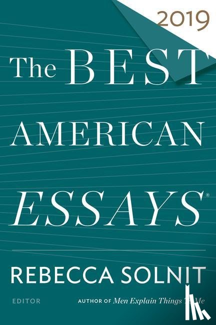 Atwan, Robert - The Best American Essays 2019