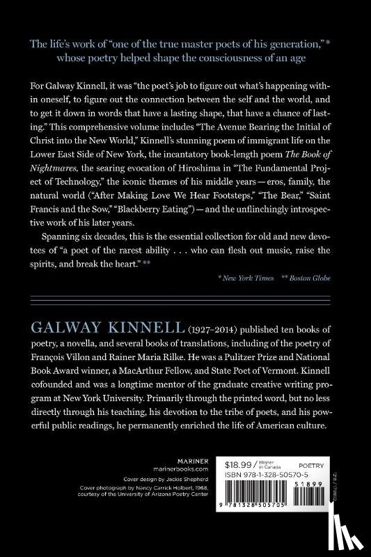 Kinnell, Galway - Collected Poems