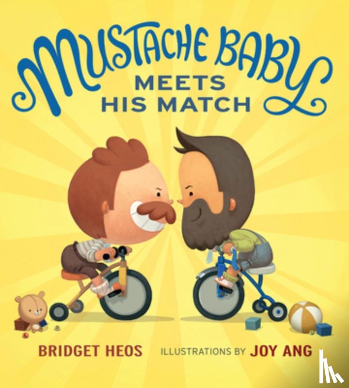 Heos, Bridget - Mustache Baby Meets His Match (Board Book)