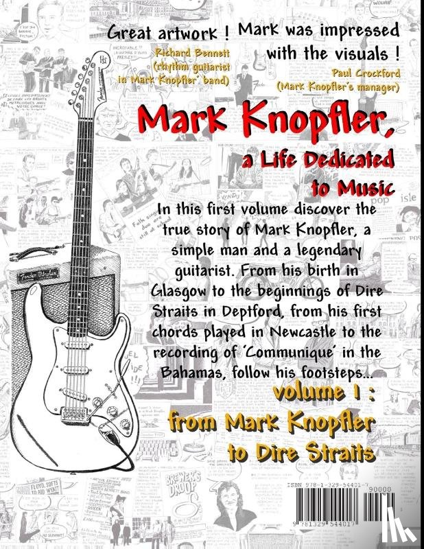 Thuillier, Franck - Mark Knopfler - A Life Dedicated to Music - Vol 1 from Mark Knopfler to Dire Straits