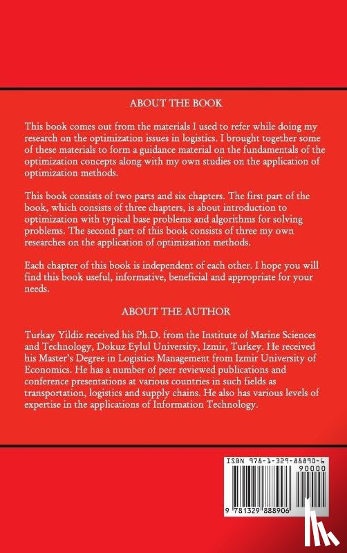 Yildiz, Turkay - Optimization of Logistics
