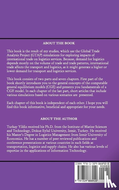 Yildiz, Turkay - Logistics Impact Assessment of Trade Policies by CGE Modeling