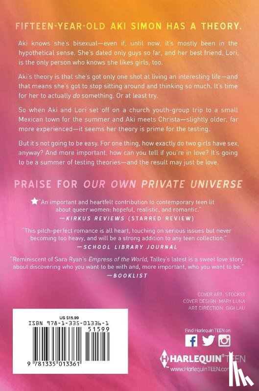 Talley, Robin - OUR OWN PRIVATE UNIVERSE