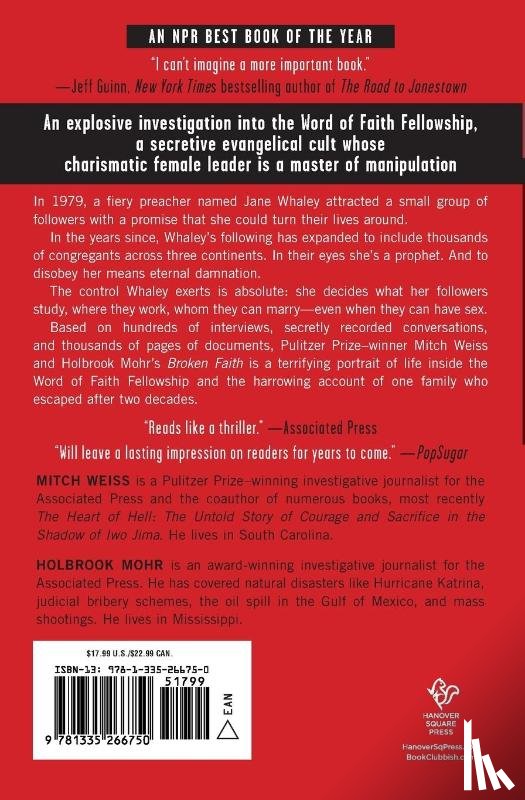 Weiss, Mitch, Mohr, Holbrook - Broken Faith