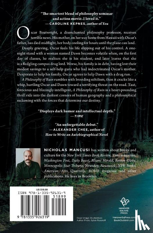 Mancusi, Nicholas - A PHILOSOPHY OF RUIN