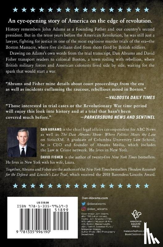 Abrams, Dan - JOHN ADAMS UNDER FIRE