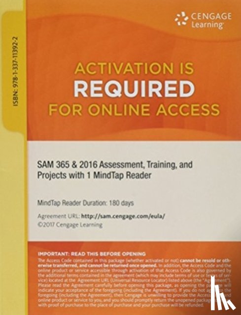 SAM - SAM 365 & 2016 ASSESSMENTS A CARD