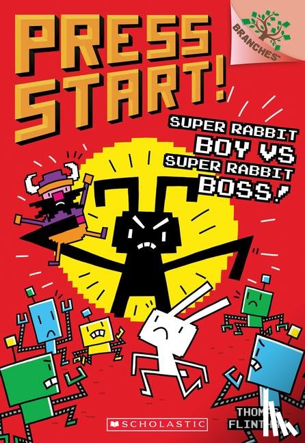 Flintham, Thomas - Super Rabbit Boy vs. Super Rabbit Boss!: A Branches Book (Press Start! #4)