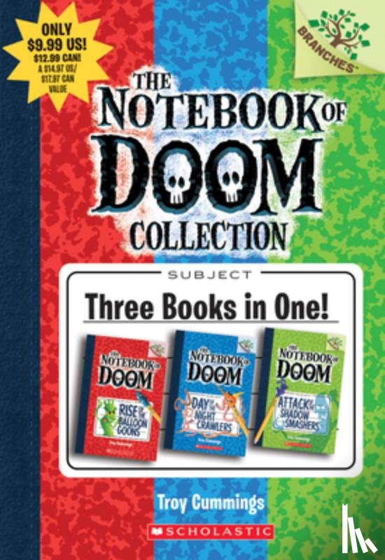 Cummings, Troy - The Notebook of Doom (Books 1-3)