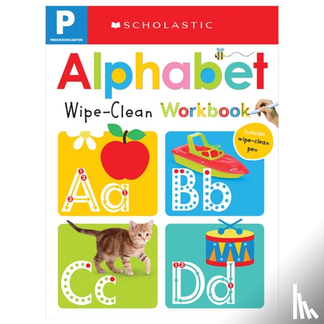 Scholastic - Pre-K Alphabet Wipe-Clean Workbook: Scholastic Early Learners (Wipe-Clean)