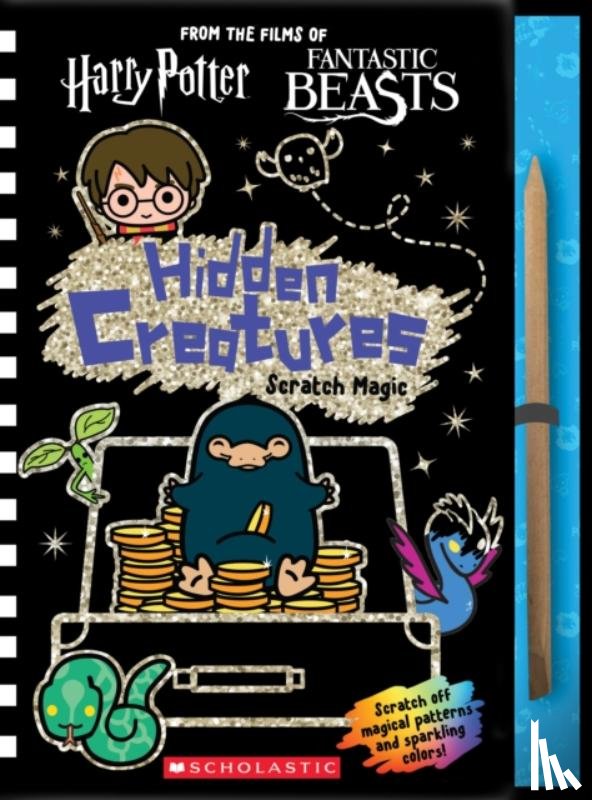 Scholastic - Wizarding World: Hidden Creatures Scratch Magic