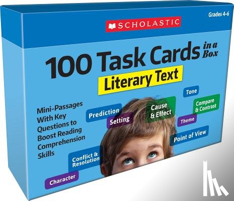 Scholastic - 100 Task Cards in a Box: Literary Text