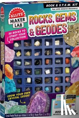 Klutz - KLUTZ MAKER LAB: ROCKS, GEMS & GEODES