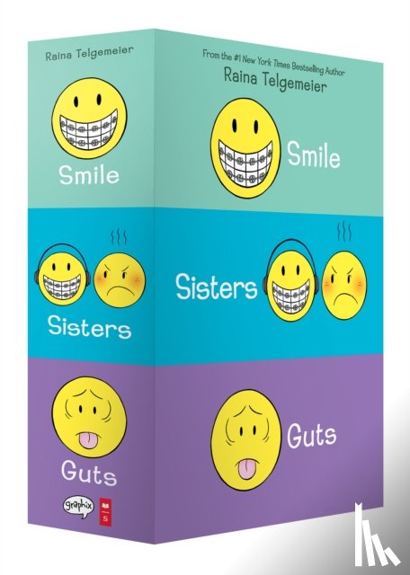 Telgemeier, Raina - Smile/Sisters/Guts Box Set