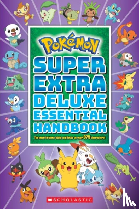 Scholastic - Pokemon: Super Extra Deluxe Essential Handbook