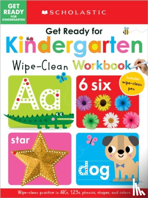 Scholastic - Get Ready for Kindergarten Wipe-Clean Workbook: Scholastic Early Learners (Wipe Clean)
